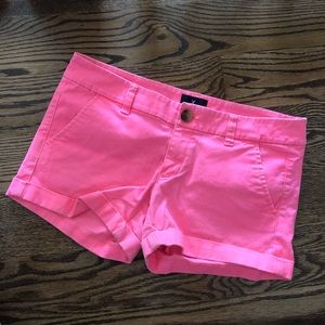 AEO Hot Neon Pink Midi Short